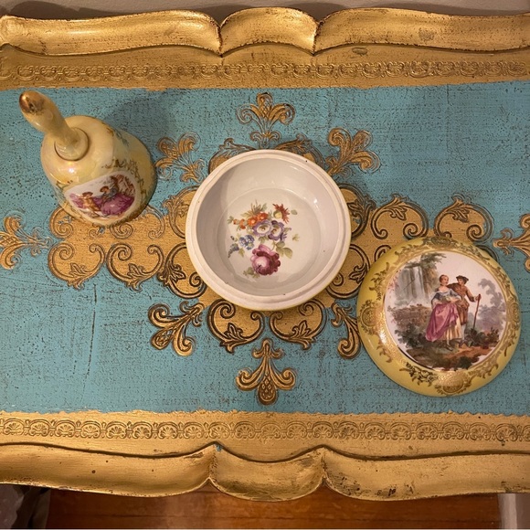 Trinket dish + bell - Picture 3 of 9